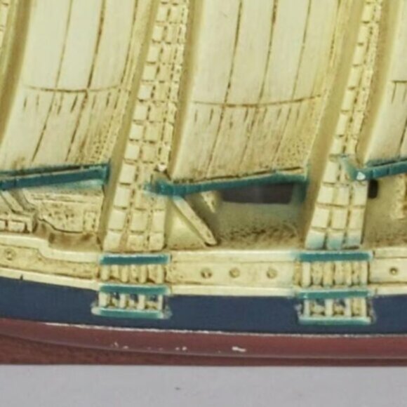 Create A Nautical Book Nook/Shelf Display Hangable Sail Ship Cast Metal Bookends - Picture 12 of 13